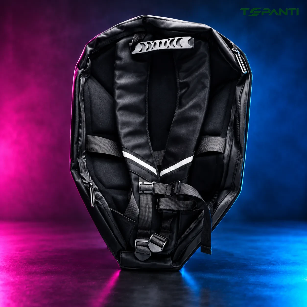 Mini LED Face Backpack
