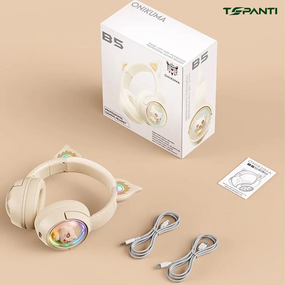 ONIKUMA B5 Cat Ear Gaming Headset