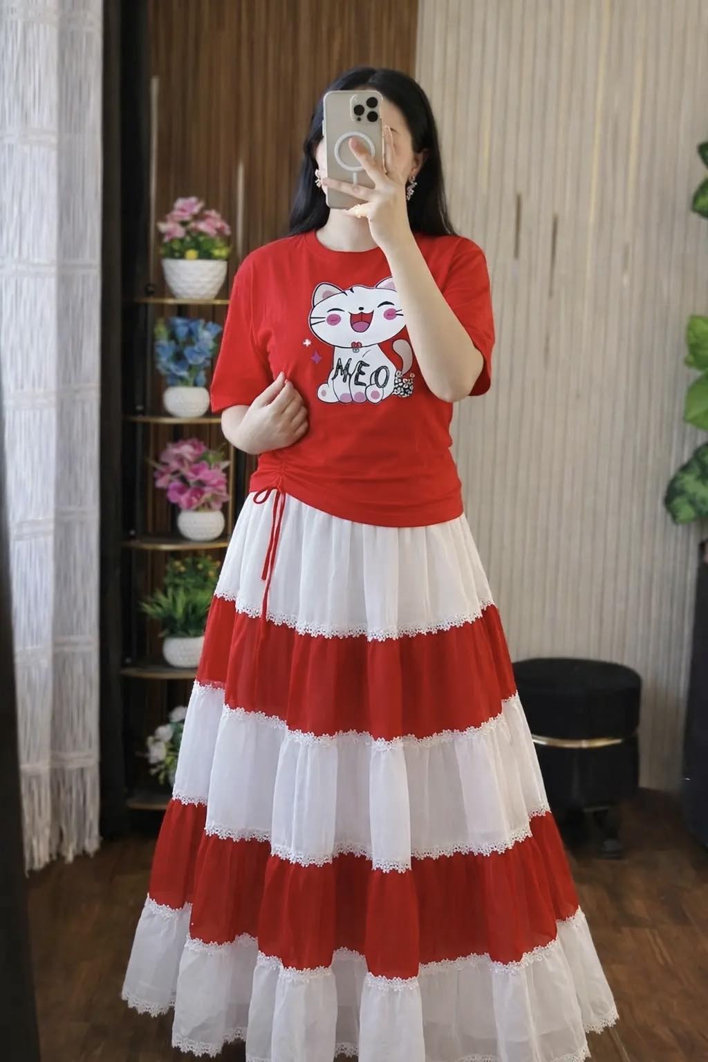 Premium Stylish Skirt & T-shirt Set